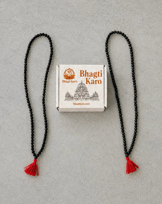 2 Karungali Malas 108 Beads Each | Original with Govt Certification (Buy 1 Get 1 Free)